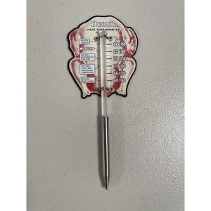 Heuck Quality Meat Thermometer Skewer Beef Poultry Oven Turkey Pork Lamb Roast